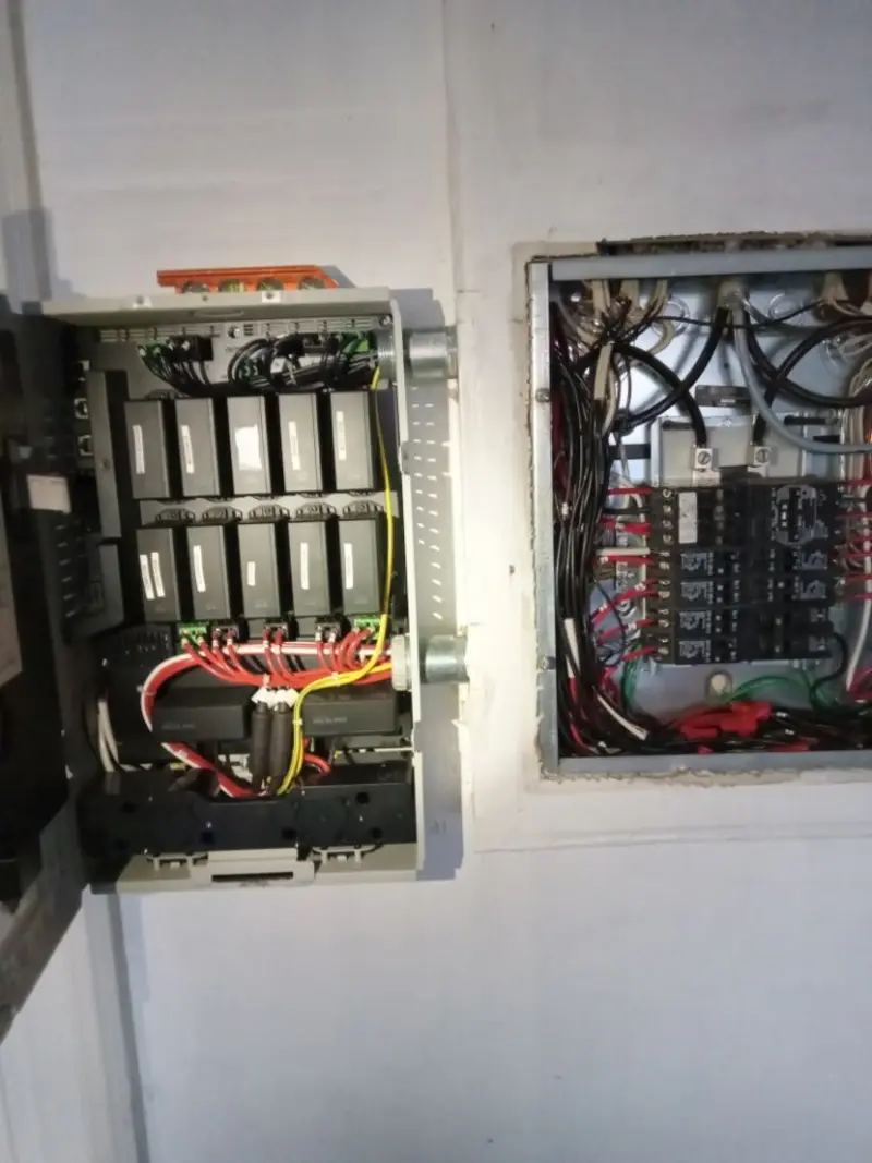Electrical panel upgrade completed for Security Camera Wiring in Seat Pleasant
